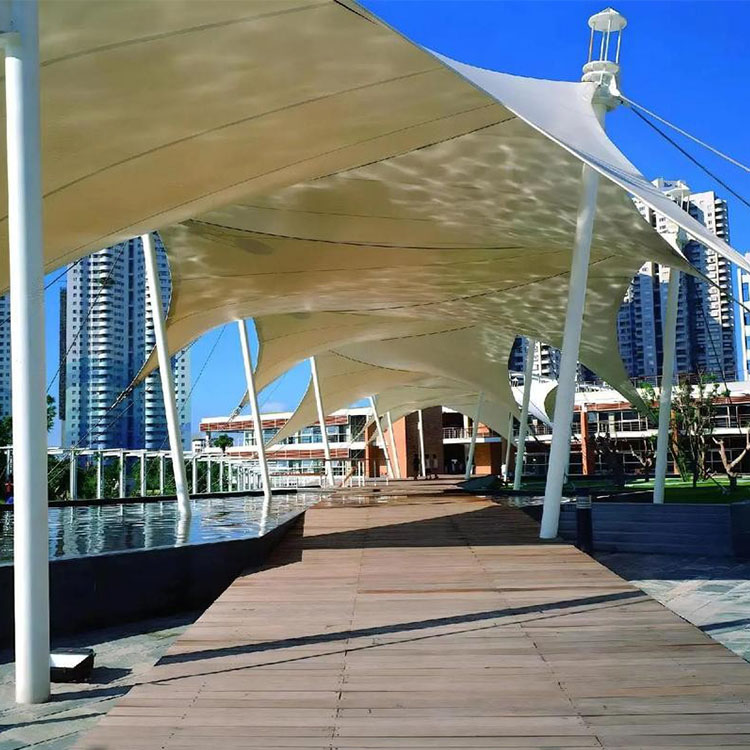 如皋市膜结构景观棚