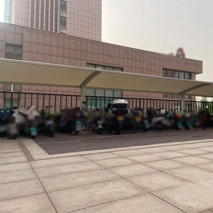 如皋市膜结构电动车棚